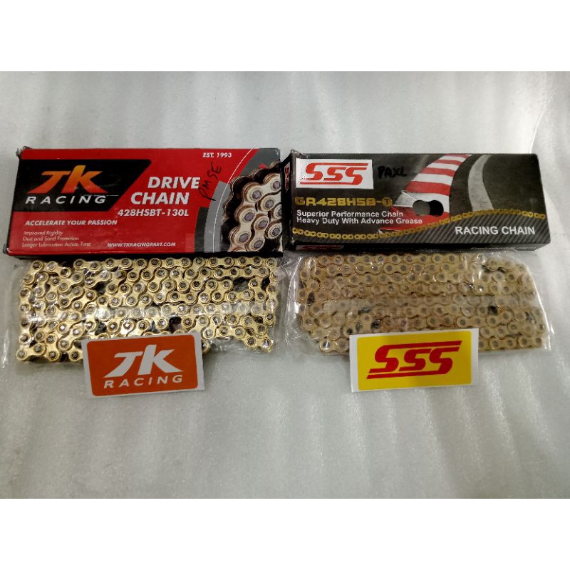 rantai sss 428hsbt 130L / sss rantai 428 HSBT