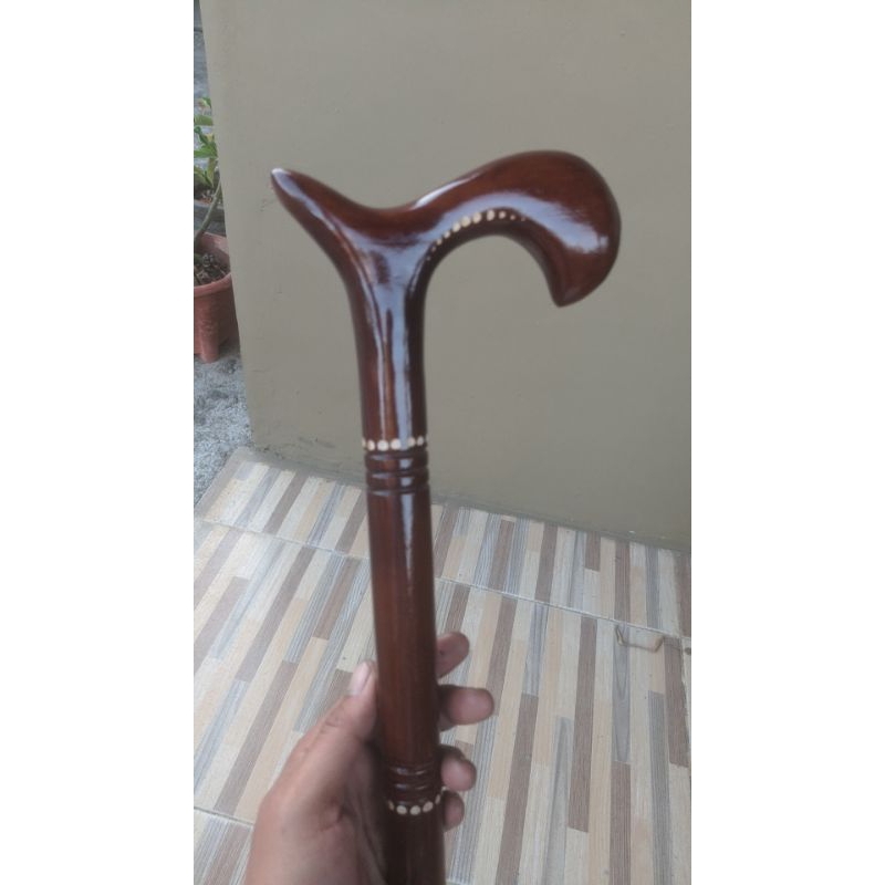 Alat Bantu Jalan Lansia / Tongkat Kayu / Teken