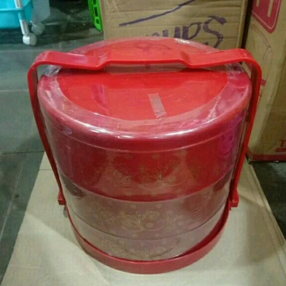 rantang bolu tempat kue bolu tenong bolu roti dll susun 3