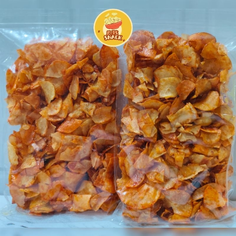 

KERIPIK SINGKONG LENGKET 260GR/SINGKONG PEDAS MANIS