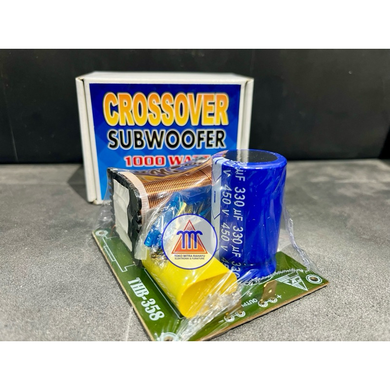 CROSSOVER SUBWOOFER 1000 WATT THB 358 CKJ