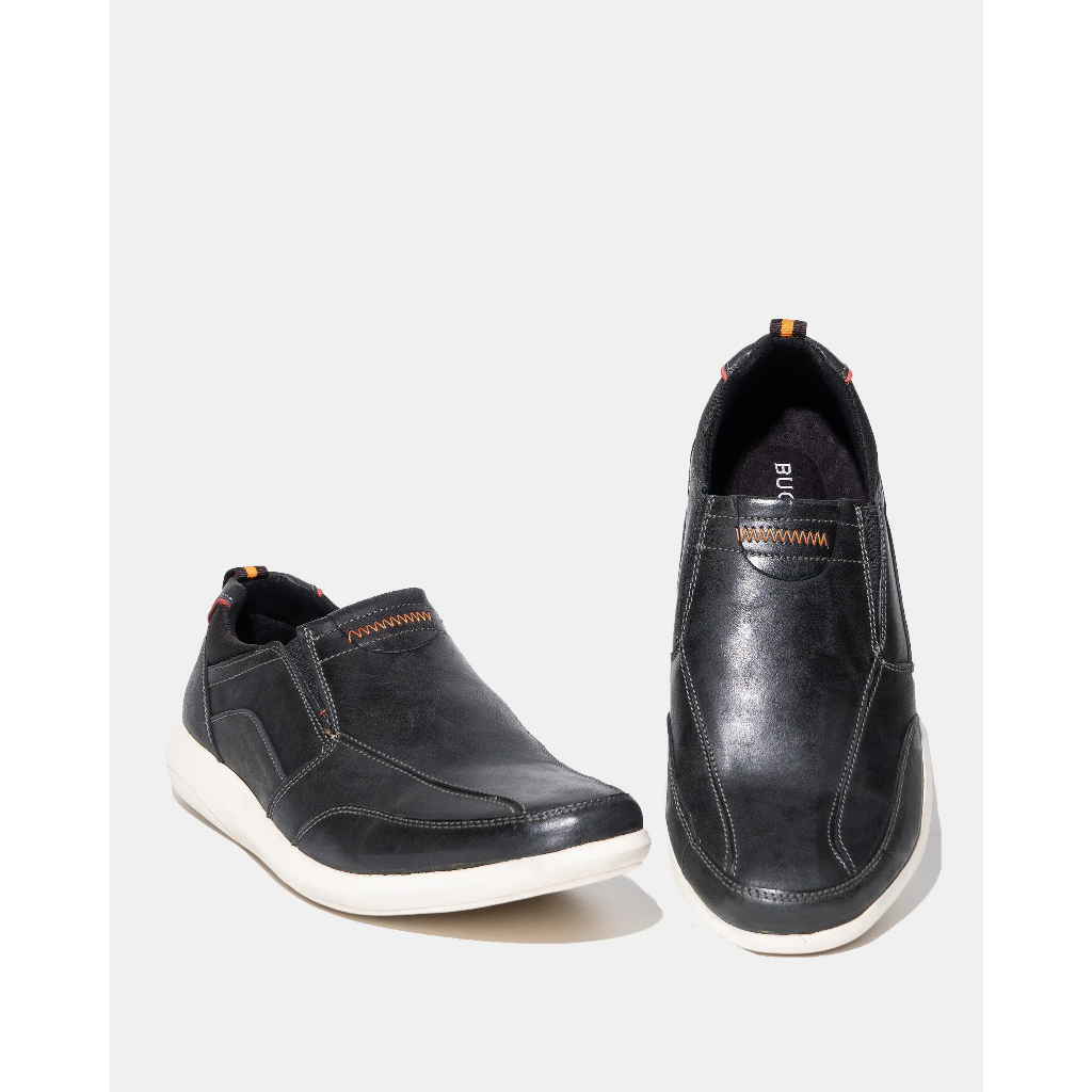 Buccheri sepatu slip on pria-bca1021 black.