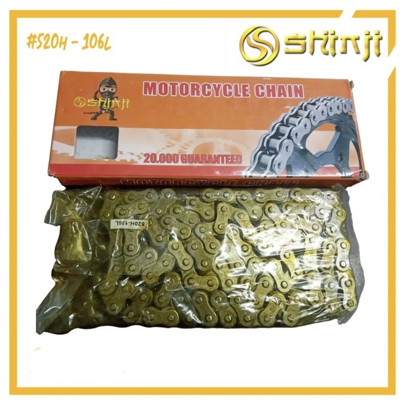 RANTAI MOTOR SHINJI 520H - 106L