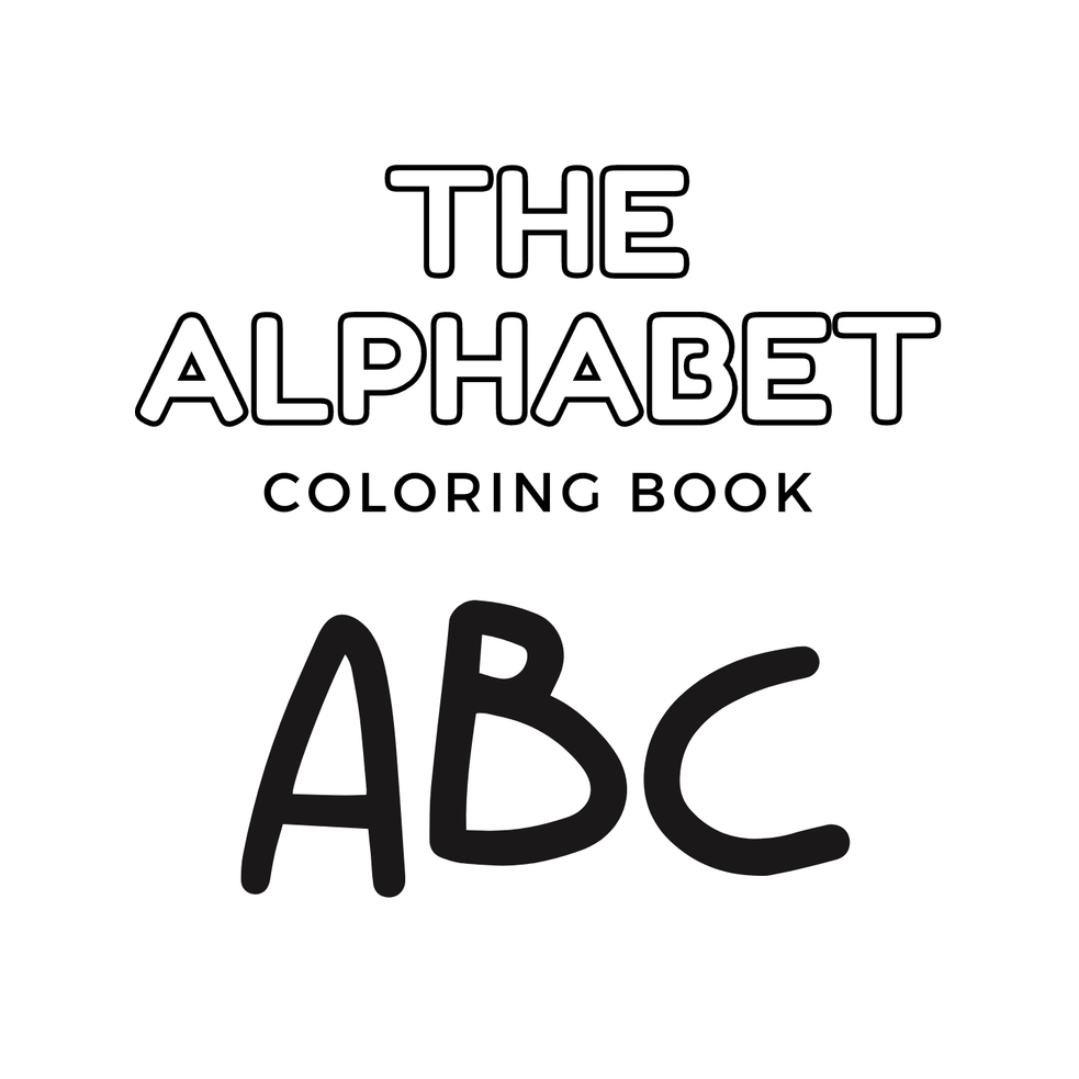 

Pink-White Simple Alphabet Coloring