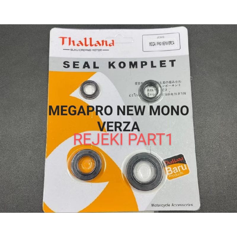 SEAL SIL MESIN KOMPLIT SET MEGAPRO MONO NEW / VERZA (THALLAND)