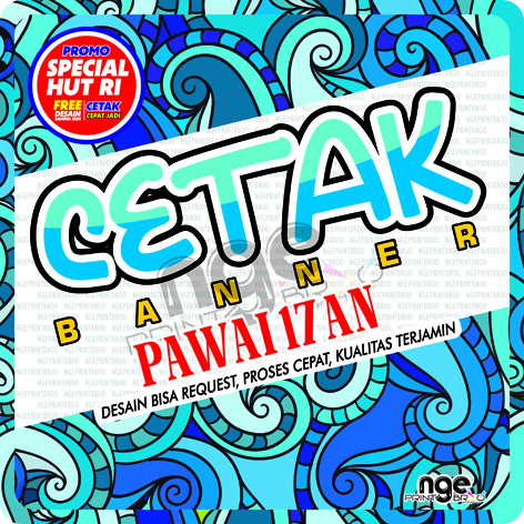 SPANDUK PAWAI / BANNER PAWAI / FRONTLITE PAWAI / CEPAT / FREE DESIGN