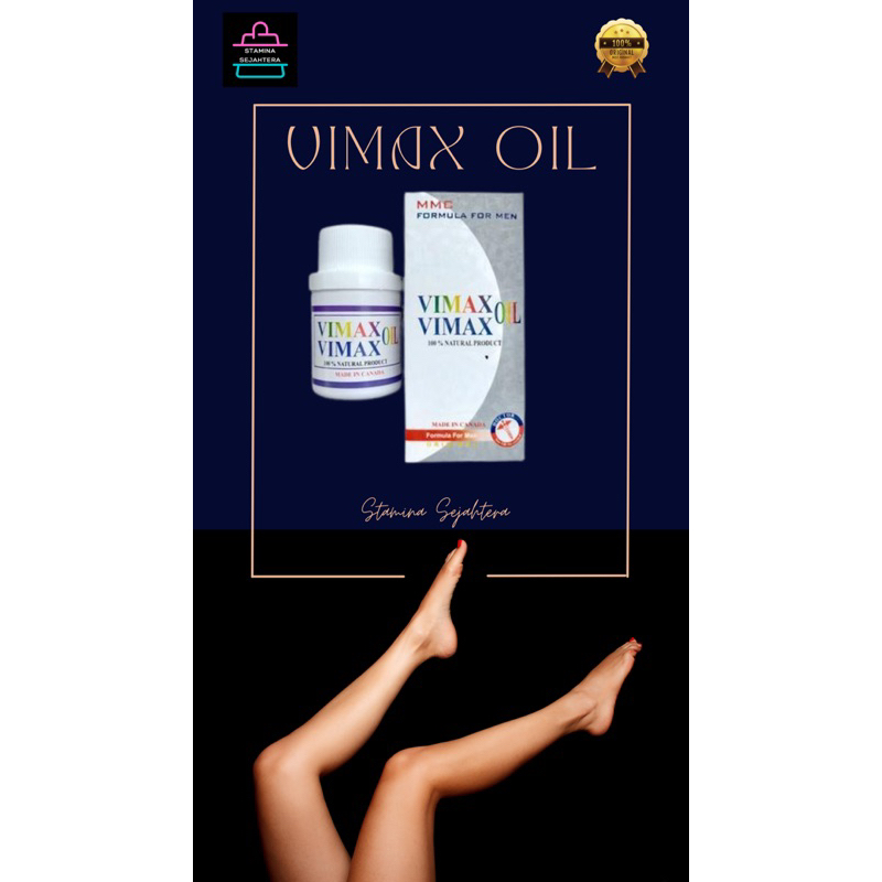 VIMAX OIL 100% ORIGINAL|Privasi pengiriman dijamin aman