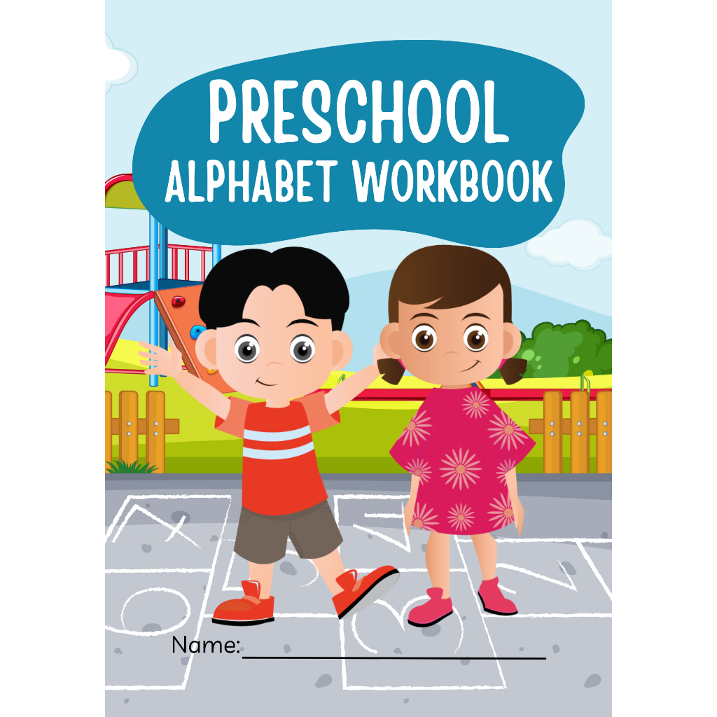 

Fun and Colorful Preschool Alphabet Workbook