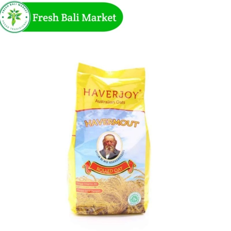 

Haverjoy rolled oat kuning havermount 1kg