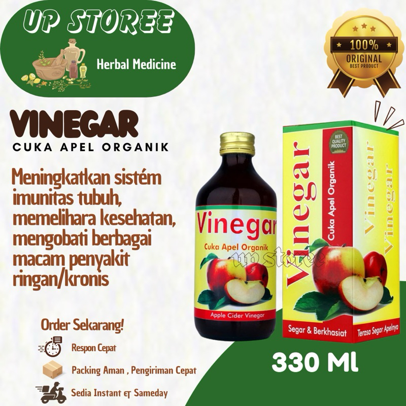 

Vinegar Cuka Apel Organik 330ml