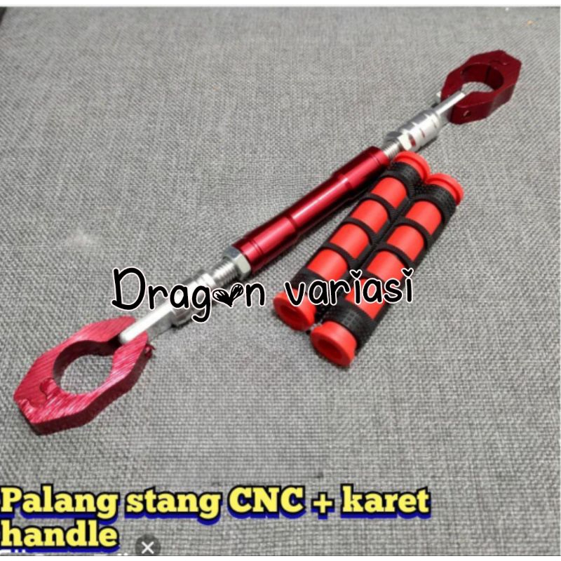 Palang Stang Stelan + karet handle motor beat street vixion pcx dll