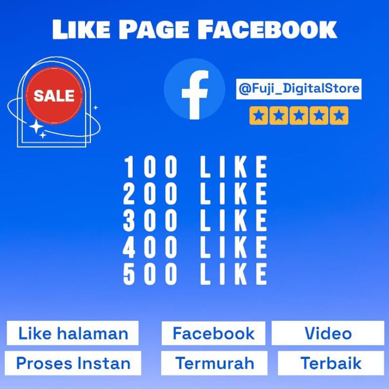 Like Halaman Facebook Page like Suka Halaman Facebook