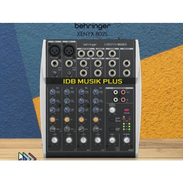 Mixer Behringer Xenyx802S Xenyx 802S Original