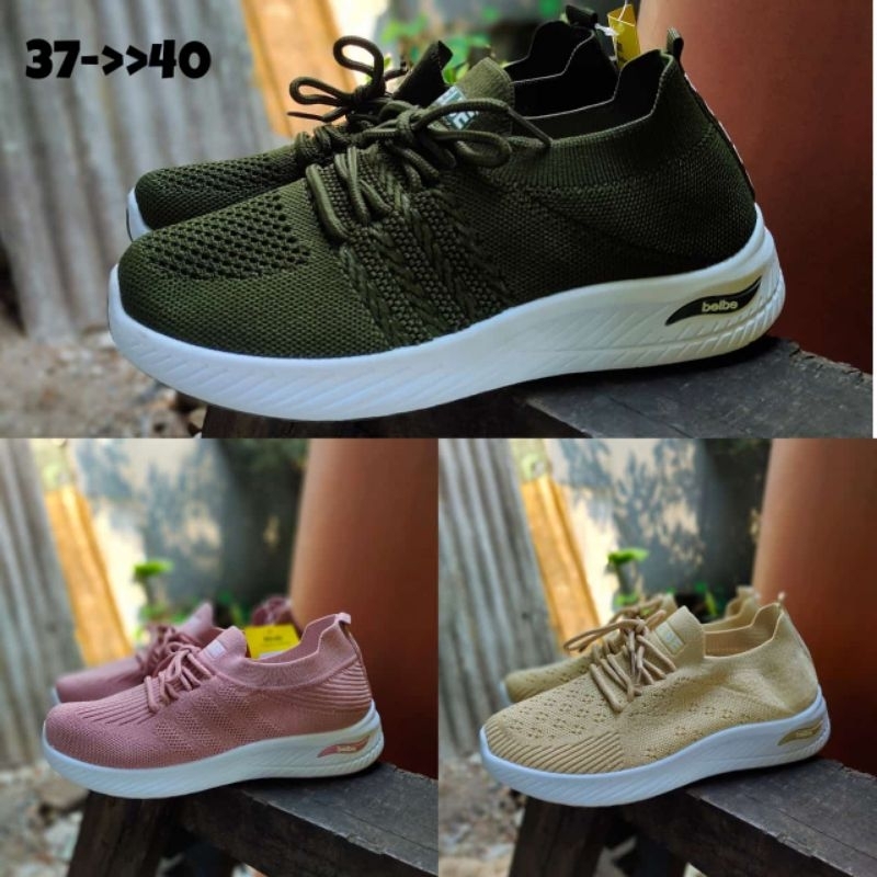 SEPATU BELBE WANITA ARMY ORIGINAL SEPATU FASHION CEWEK SEPATU OLAHRAGA RAJUT