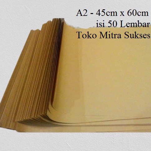 

Promo 5 Lembar Kertas Samson Kraft 8gram A2 45cm x 6cm N79