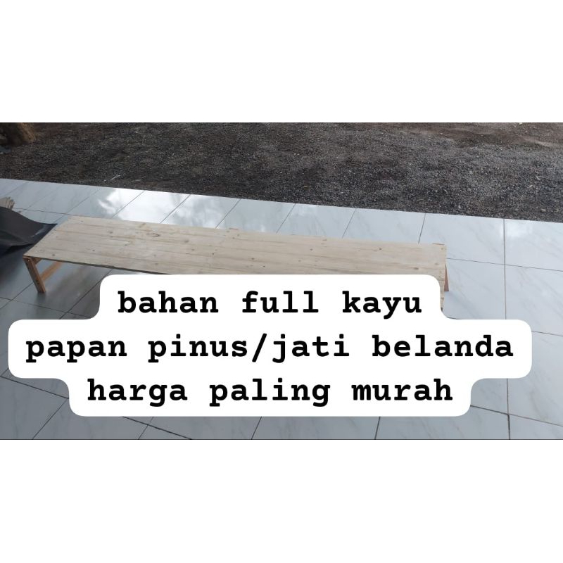 MEJA LESEHAN PANJANG 2 METER