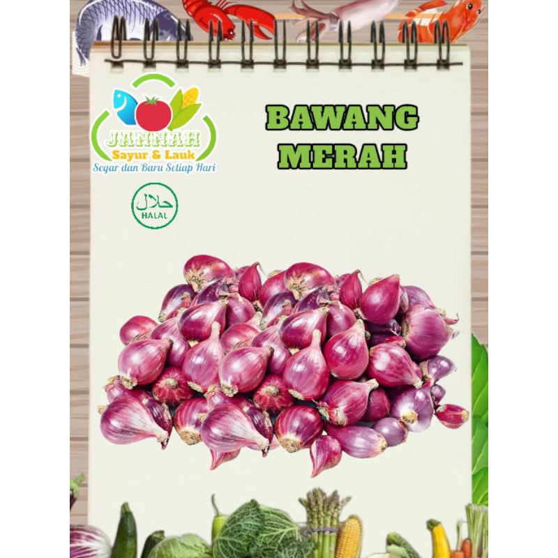 

Bawang Merah ½ Kilogram (500g)