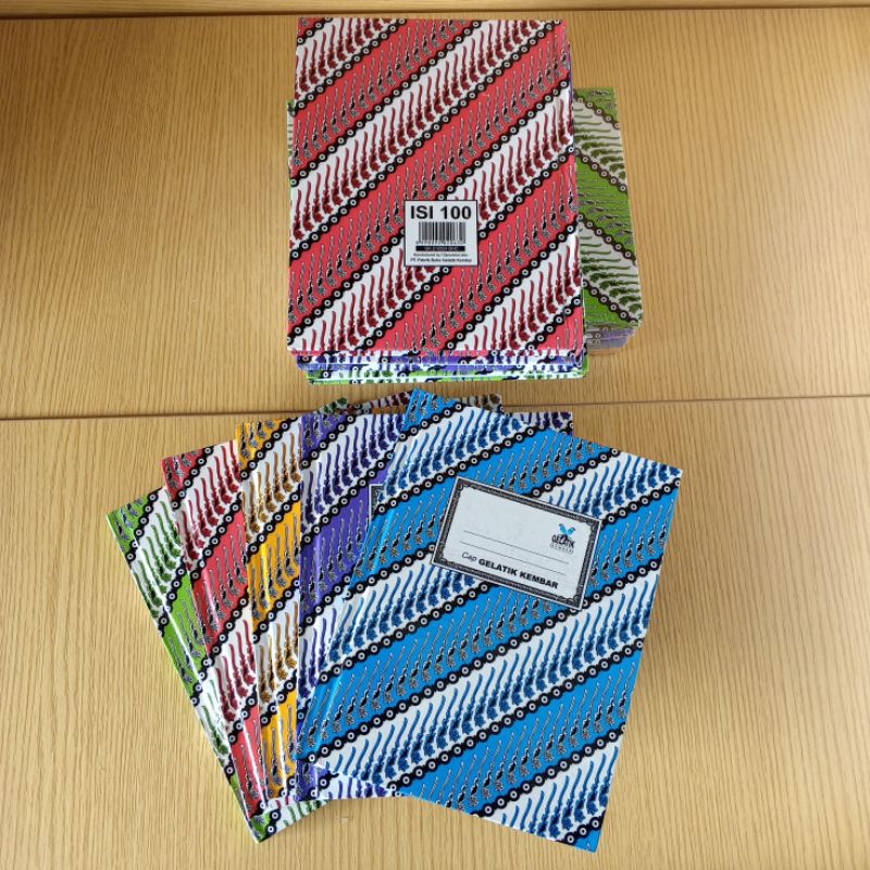 

Buku Batik Kwarto isi 100lbr merek gelatik kembar