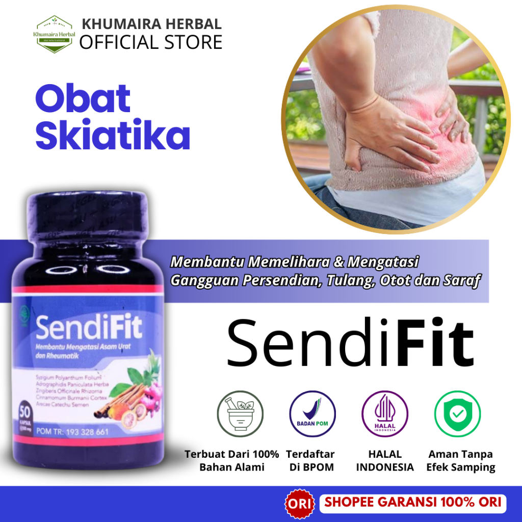 Obat Skiatika Saraf Kejepit, Sakit Bokong Menjalar Ke Kaki, Obat Sakit Pantat Sampai Kaki, Neuropati