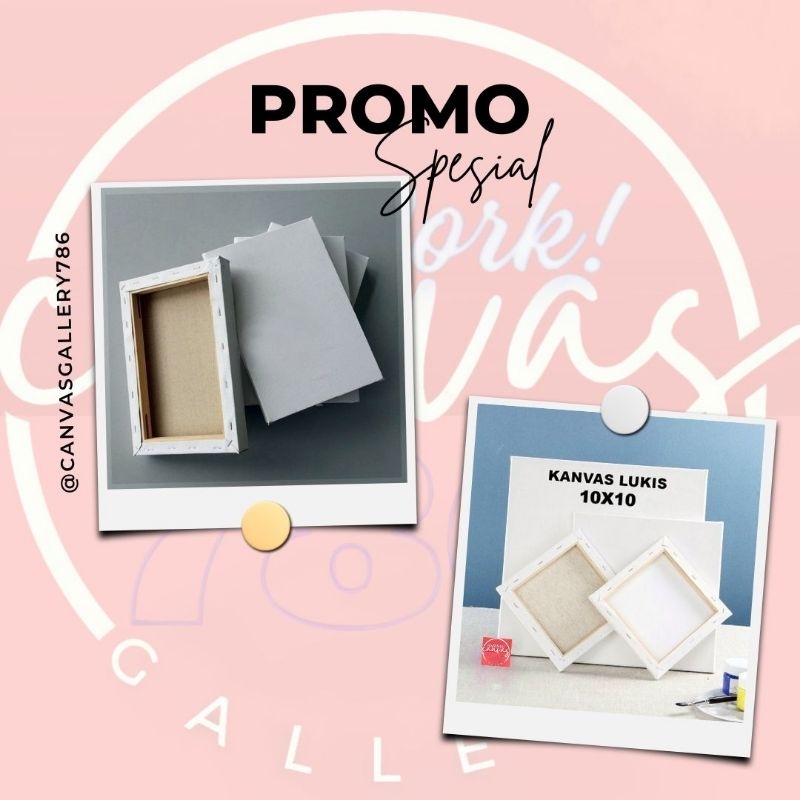 

Promo! Kanvas Lukis 10x10 CM Putih-Smooth Quality, Murah Berkualitas, Hasil Karya Anak Jelekong