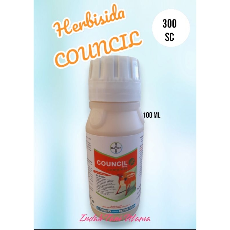 Herbisida COUNCIL 100 ML | COUNCIL 300 SC