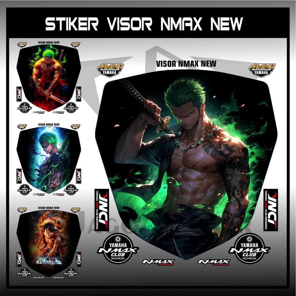 Stiker Winshield Tameng Sticker visor Yamaha Nmax 155 2020 2022 / Winshield Stiker Nmax 155 2020 202