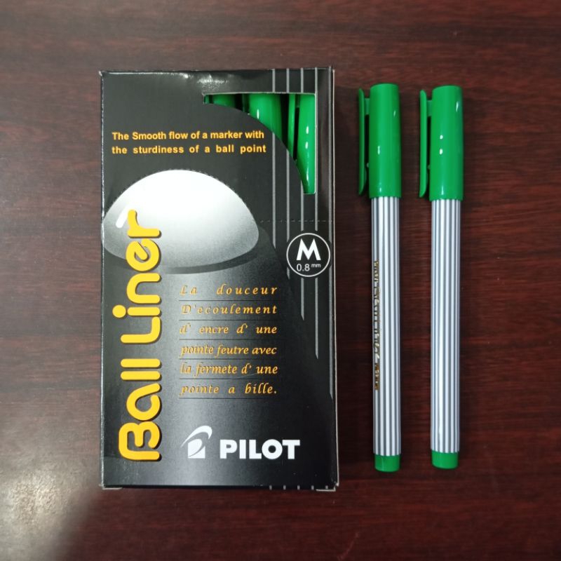 

Pen Pilot Balliner Medium 0.8 - Hijau