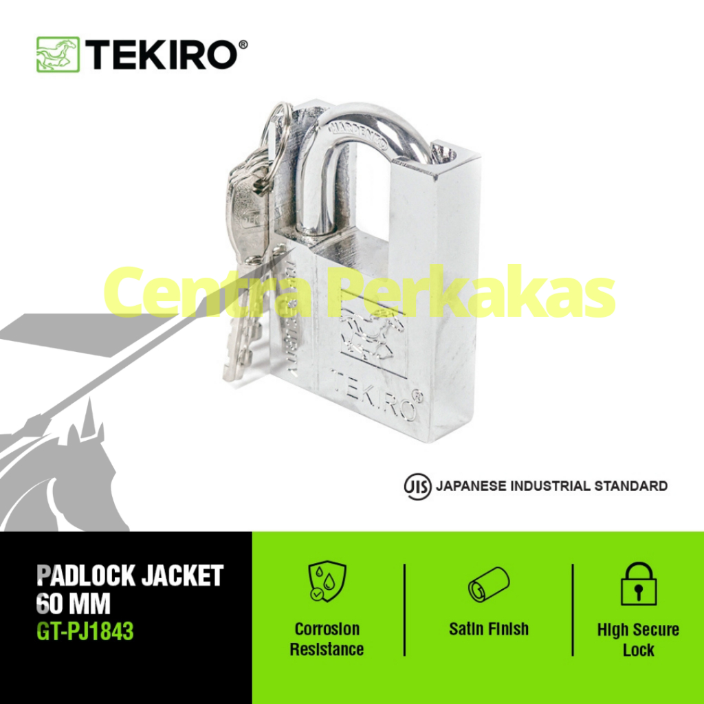 [SATUAN] Genbok Jaket (padlock jacket) 60mm TEKIRO