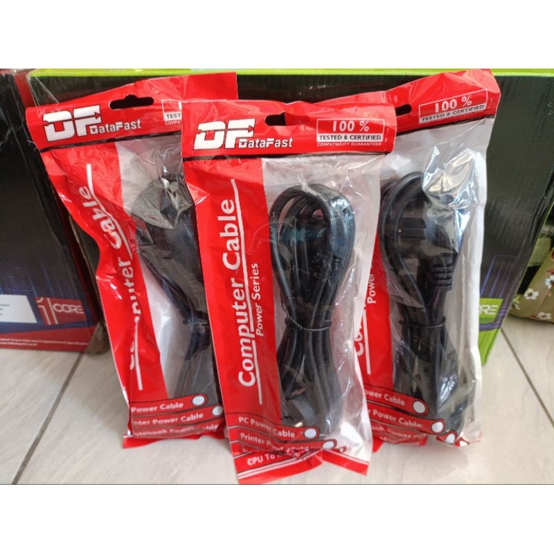Kabel Power PC Kabel Power komputer Kabel power Proyektor Kabel Power ORI DataFast