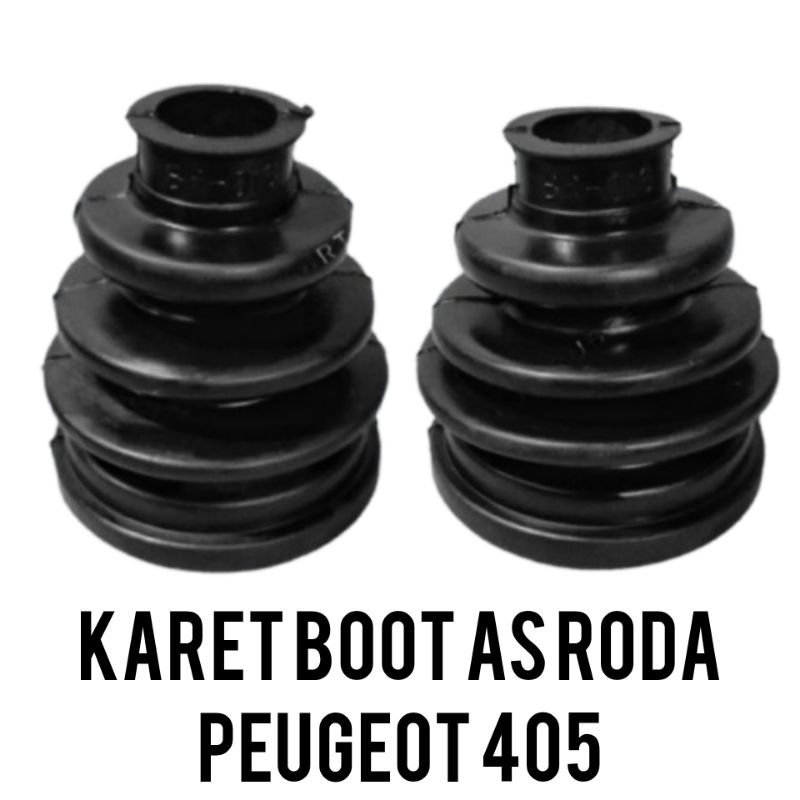 karet boot as roda cv joint peugeot 405