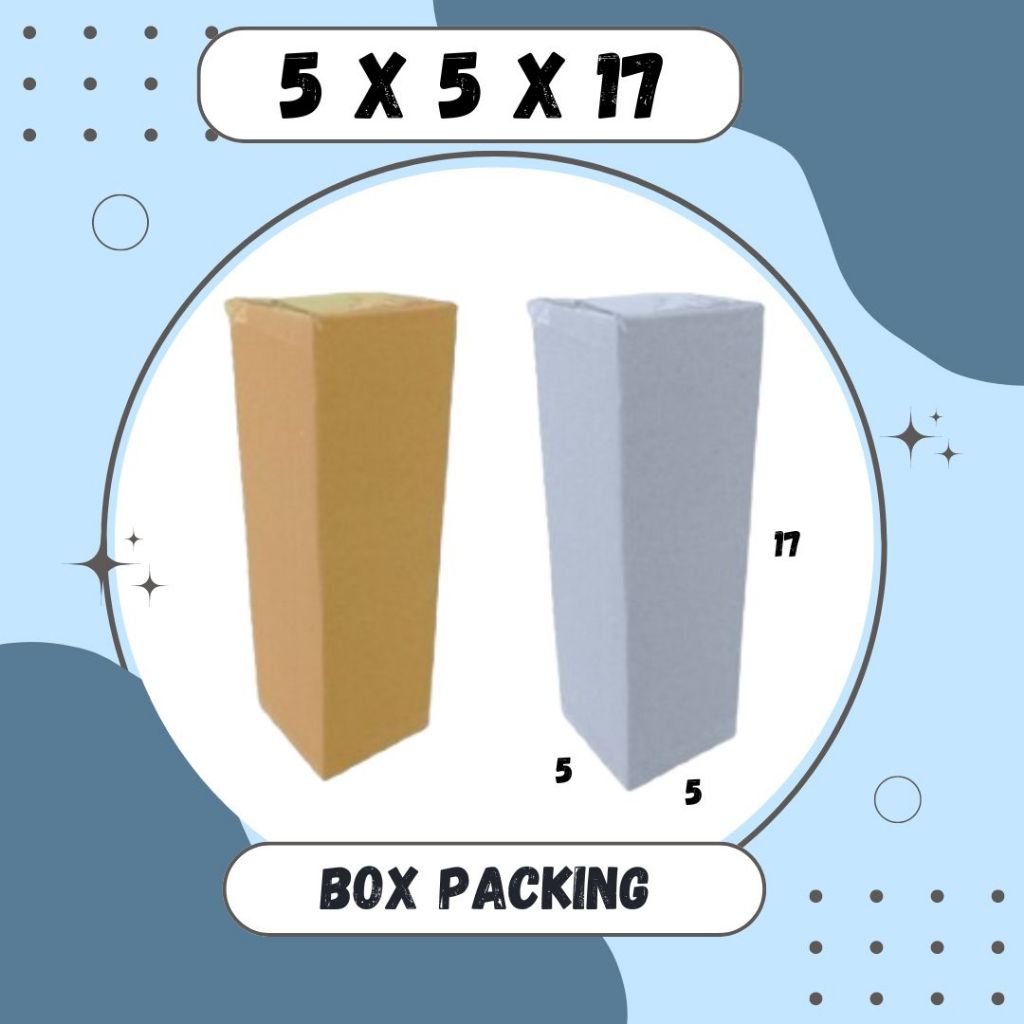 

Kardus 5x5x17 Box Packing A1 Karton Dus Jamu Kotak Olshop Kemasan Souvenir Sparepart Obat Madu Mainan