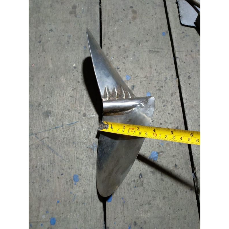 baling baling kipas perahu ketinting Thailand 17pk s/d 20 PK putaran lambat 1:2