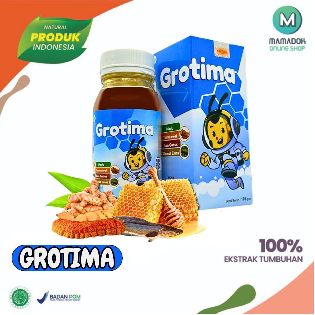 

Grotima Madu Penambah Nafsu Makan Anak Bpom