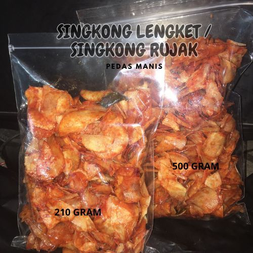 

KERIPIK SINGKONG BALADO LENGKET 220GR DAN 500GR / SINGKONG RUJAK TERMURAH