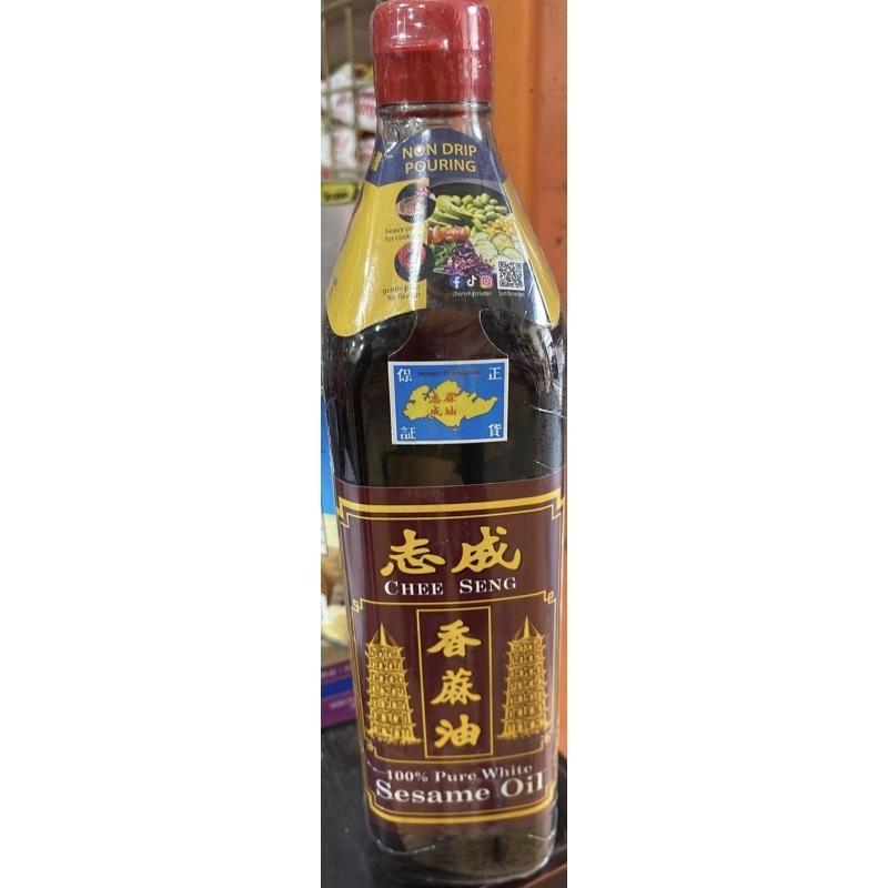 

Chee Seng Sesame Oil / Minyak wijen Pagoda 750Ml