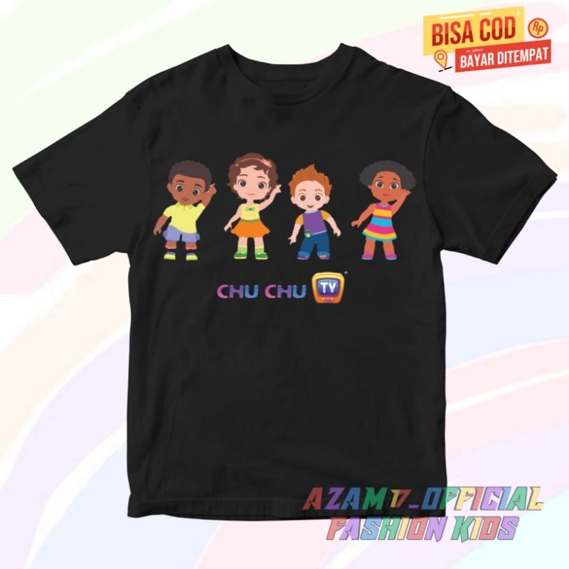 (BISA COD) KAOS ANAK BAJU ANAK CHU CHU TV FREE NAMA / KAOS TSHIRT ANAK YOUTUBER CHU CHU TV CHANNEL Y