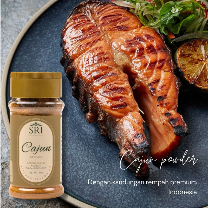 

Cajun Powder/ Bumbu Cajun Bubuk Botol/ Bumbu Marinasi / Cajun seasoning / SRI CAJUN Rempah Bubuk Murni 100%