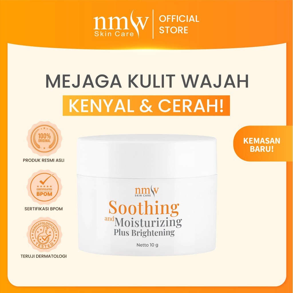 NMW Soothing & Moisturizing Plus Brightening Cream 20Gr