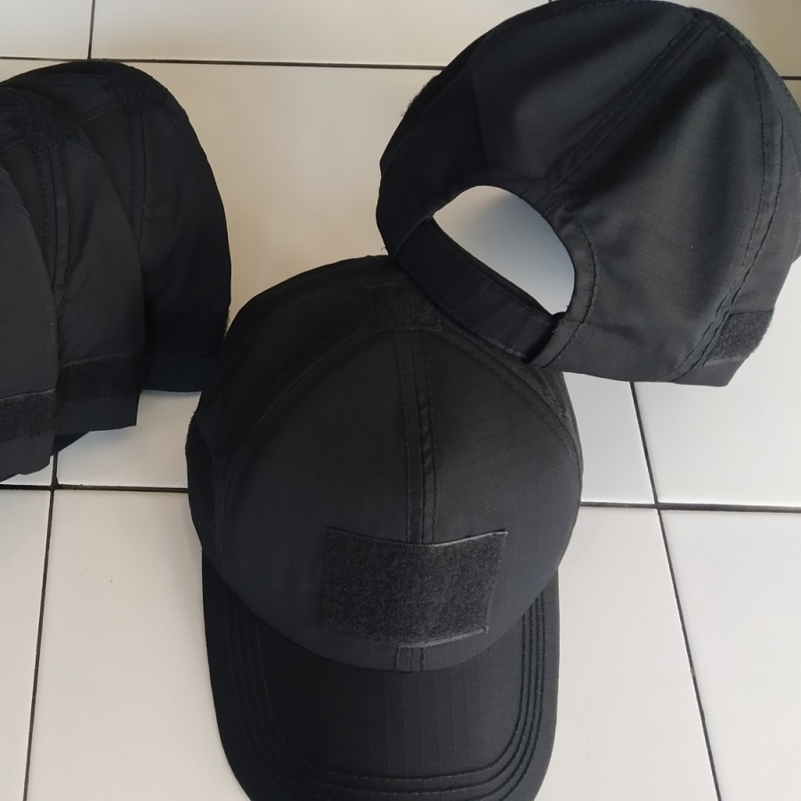 BEST SELLER  Topi army black tactical spesial edition / Topi Tactical TANPA EMBLEM TEMPELAN POLOS