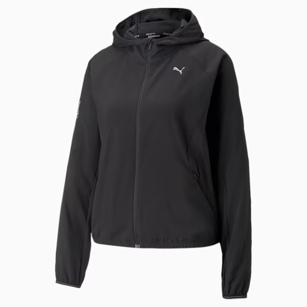 Jaket Puma Running RUN LIGHTWEIGHT JACKET W Black 523286 01
