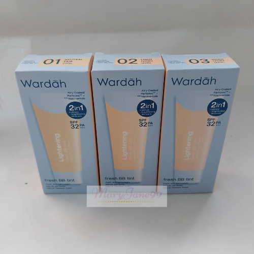 WARDAH Lightening Beauty Balm Cream SPF 32+ 15ml BPOM/Lightening BB Cream/BB cream wardah/BB cream/F