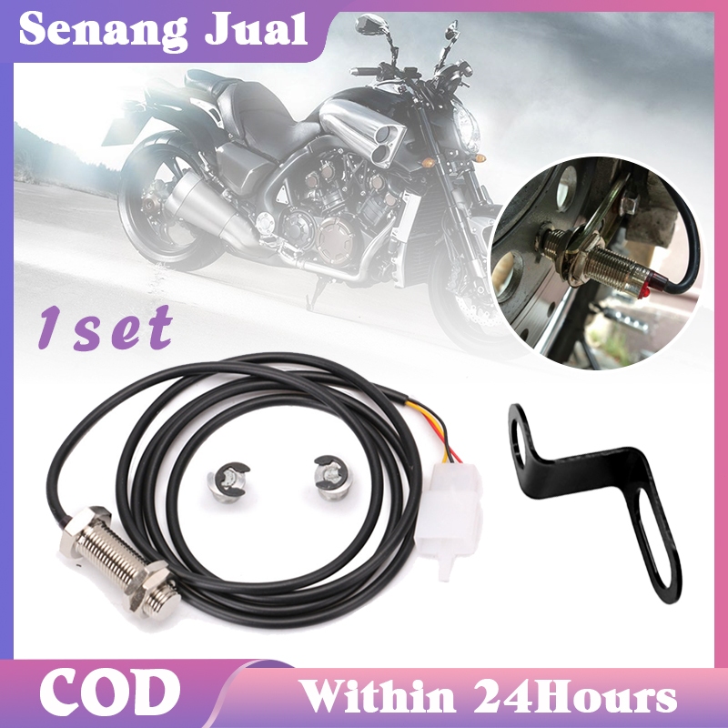 Sensor Speed Speedometer Kecepatan Digital + Dudukan Universal Sensor Speedo