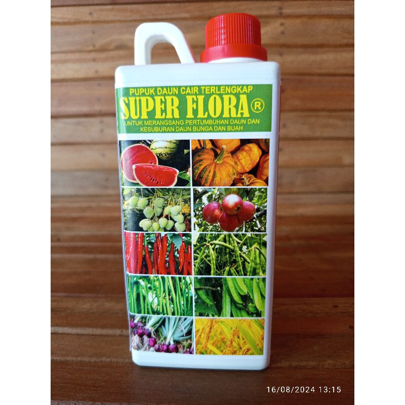 Pupuk cair Super Flora 1 ltr