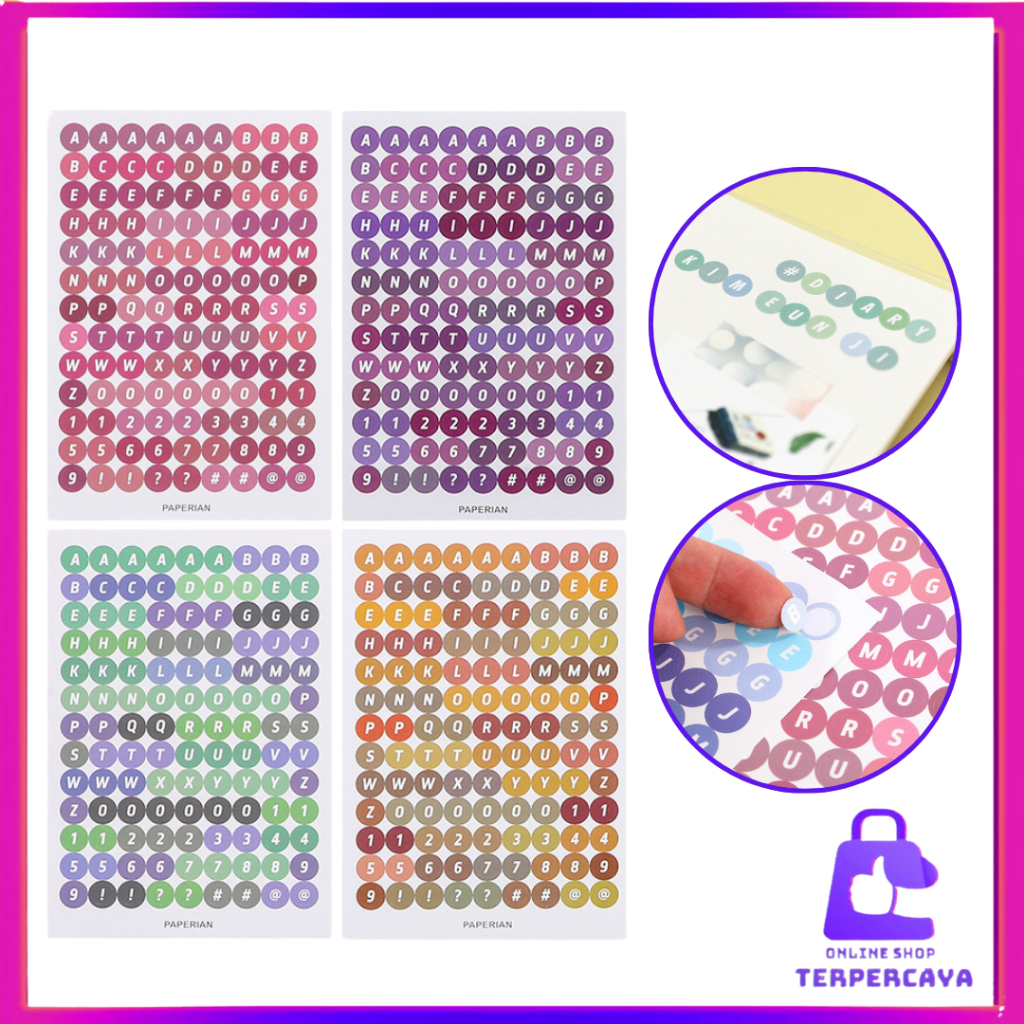 

OST Stiker Huruf Deco Alphabet Untuk Diary Aesthetic Sticker Dekorasi Jurnal Scrapbook Stiker Alat Tulis Simple Hadiah Keyboard