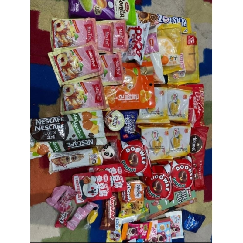 

Jajanan / Snack / Paket / Snack Import / Snack Lokal / Snack Murah / Custom / TAS MB /Snack Sultan / Free Gaga / 50k By Request