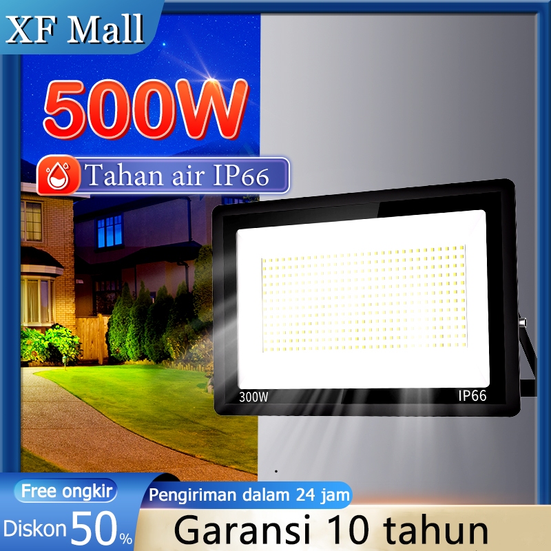 Lampu Sorot LED Cahaya Putih Kuning Lampu Tembak