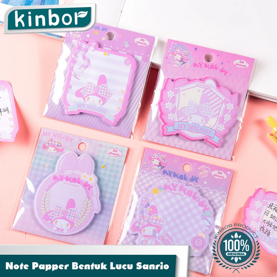 

Sticky Note Kertas Memo Tempel Cinnamoroll Kuromi My Melody