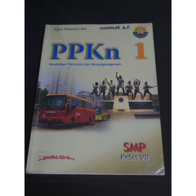 Buku PPKN Yudhistira Kls 7