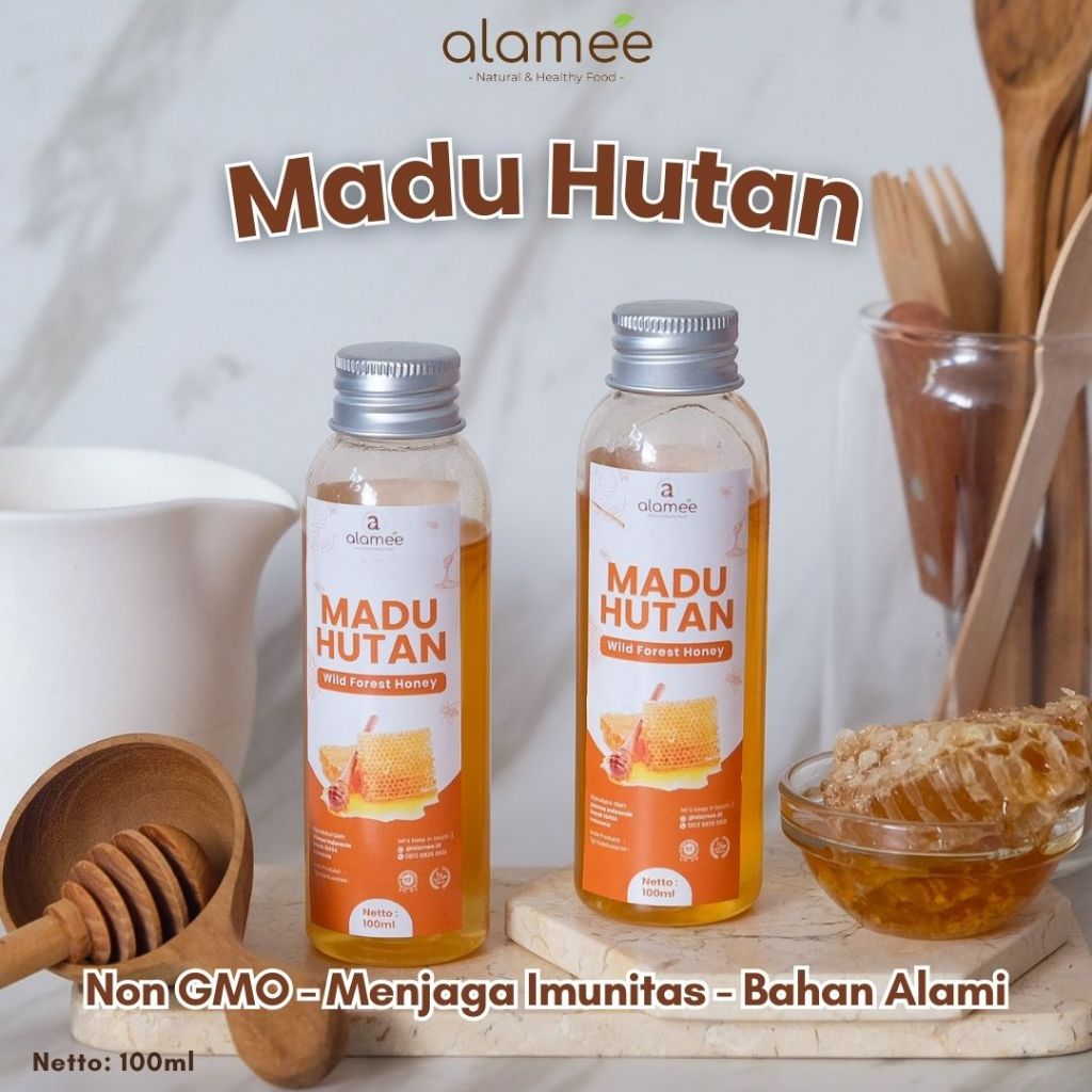 

Madu Hutan Asli 100ml Murni Liar Raw Honey Alami Natural Manis Forest