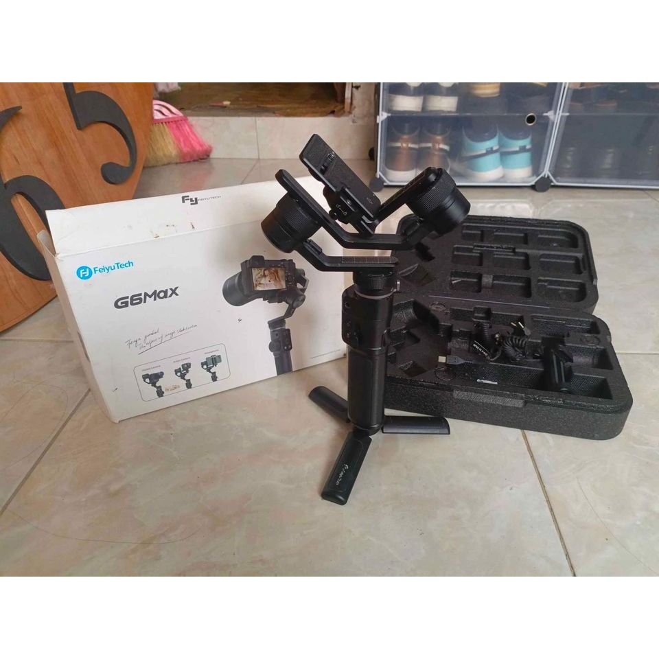 Gimbal feiyu tech g6 max kuat 1,5 kilo feiyutech